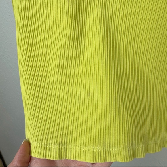 Anthropologie Pilcro green Evanna spliced ribbed long sleeve shirt XL - Picture 5 of 10